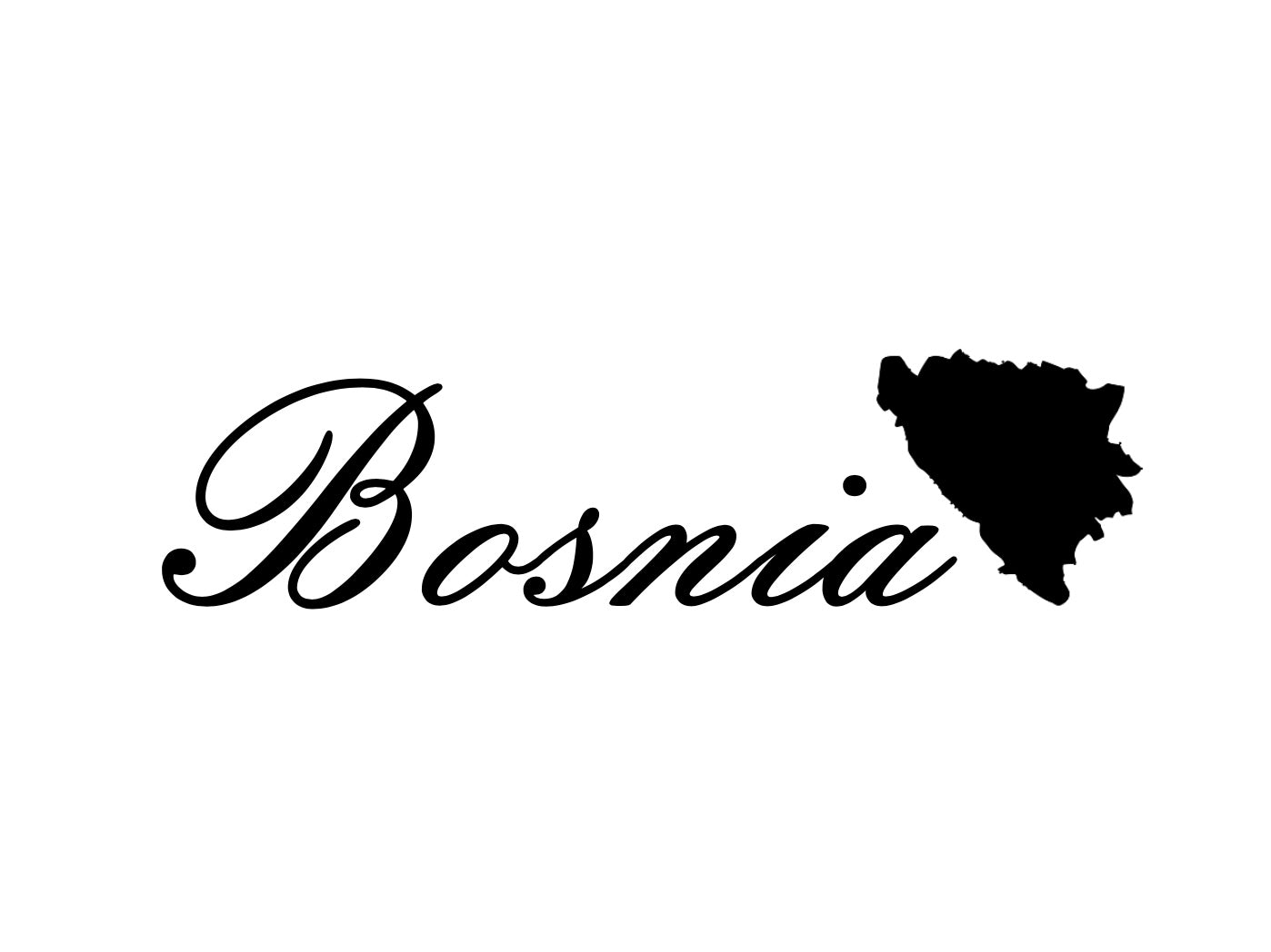 BOSNIA STICKER